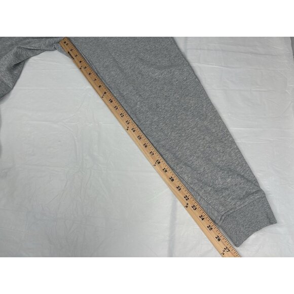GymShark Crest Joggers Men's Size Large Sweatpants Gray Tapered Fit Drawstring - Picture 13 of 14